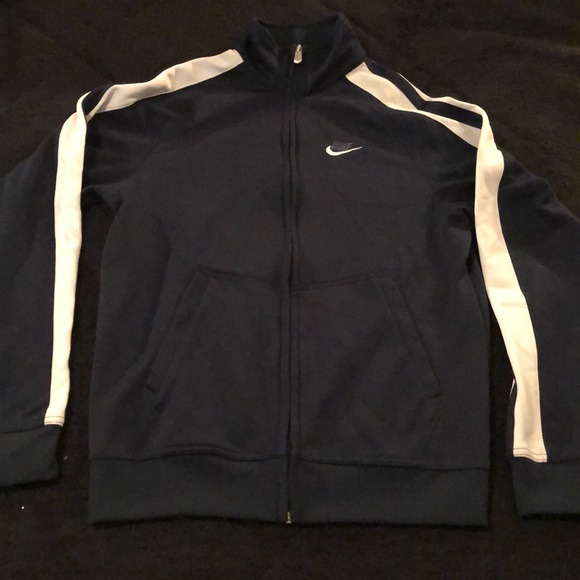 Nike Other - Navy & White Nike Jacket